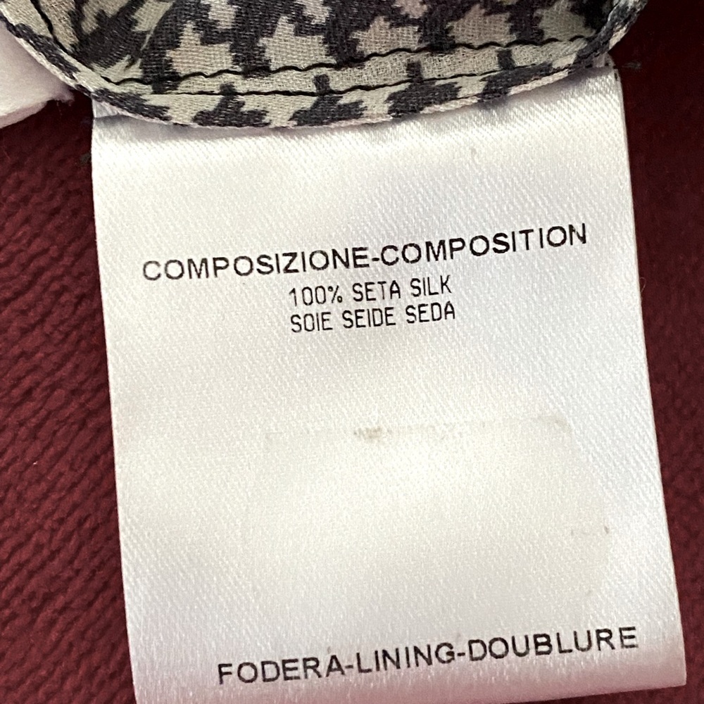 Gorgeous ❤️ Authentic Gucci Scarf Belted  Silk Houndstooth Dress - Picture 6 of 13